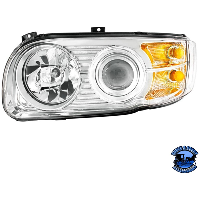 HEADLIGHT FOR 2008-2024 PETERBILT 389 (Choose Side)
