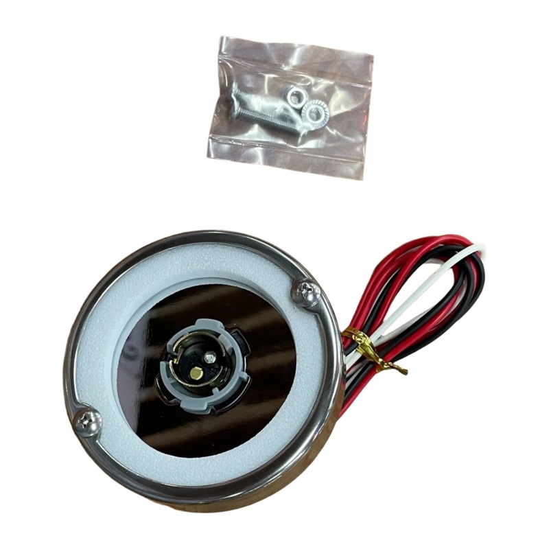 JML-K4 3 Wire 1157 Watermelon Flush Mount Twist Lock Socket Kit (Without Lens)