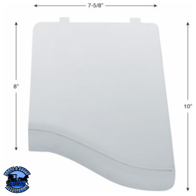 CHROME PLASTIC CABIN AIR FILTER DOOR FOR PETERBILT 389/388 (2008-2010) AND 387/386/379 (2006-2010) #41234