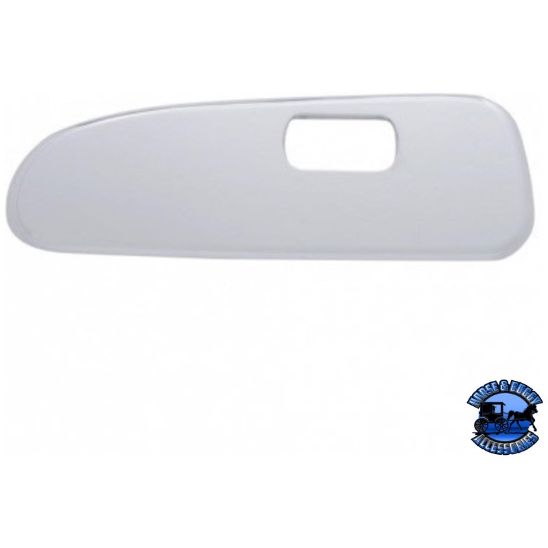 CHROME PLASTIC WINDOW SWITCH TRIM FOR 2008+ PETERBILT 389/388- DRIVER (1 OPENING) #41199