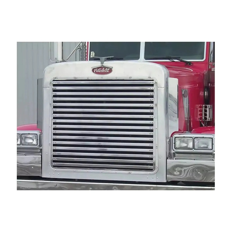 RW-35101 Grille Insert W/ 16 Horizontal Bars for Peterbilt 379 Extended Hood