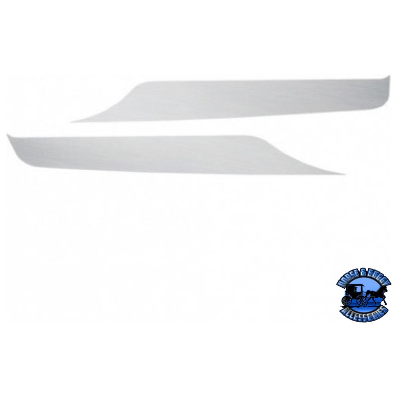 STAINLESS PETERBILT 387, 2011+ PETERBILT 587 & KENWORTH T700 DOOR WINDOW ACCENT #29046