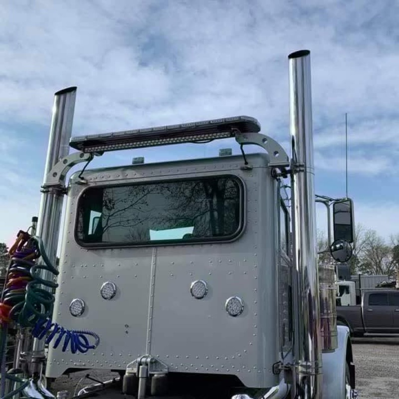 60 (light bar only) for Peterbilt custom cab brackets #strobe-60