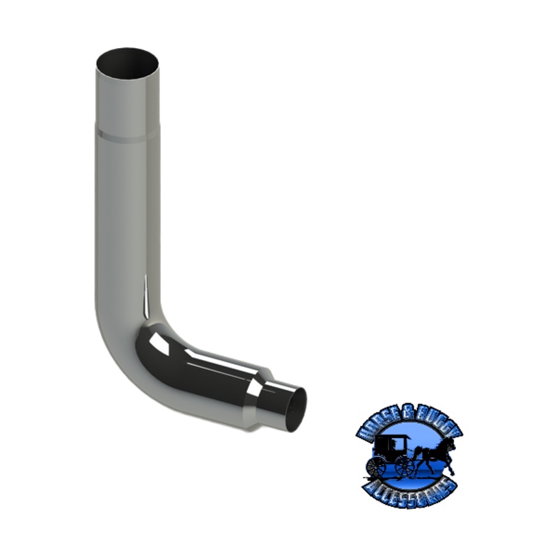 L9008-E29-B20-1103  8 Reduced To 5 90 Degree Exhaust Elbow (29×20)