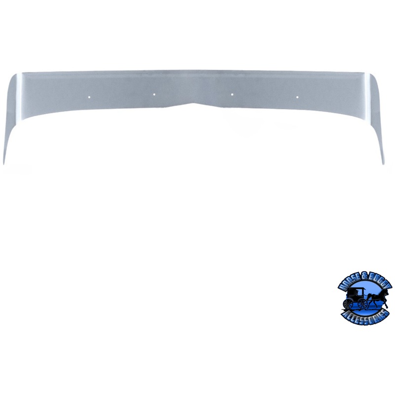 430 STAINLESS STEEL BUG SHIELD FOR PETERBILT 378/379 SHORT HOOD AND 357 #29018