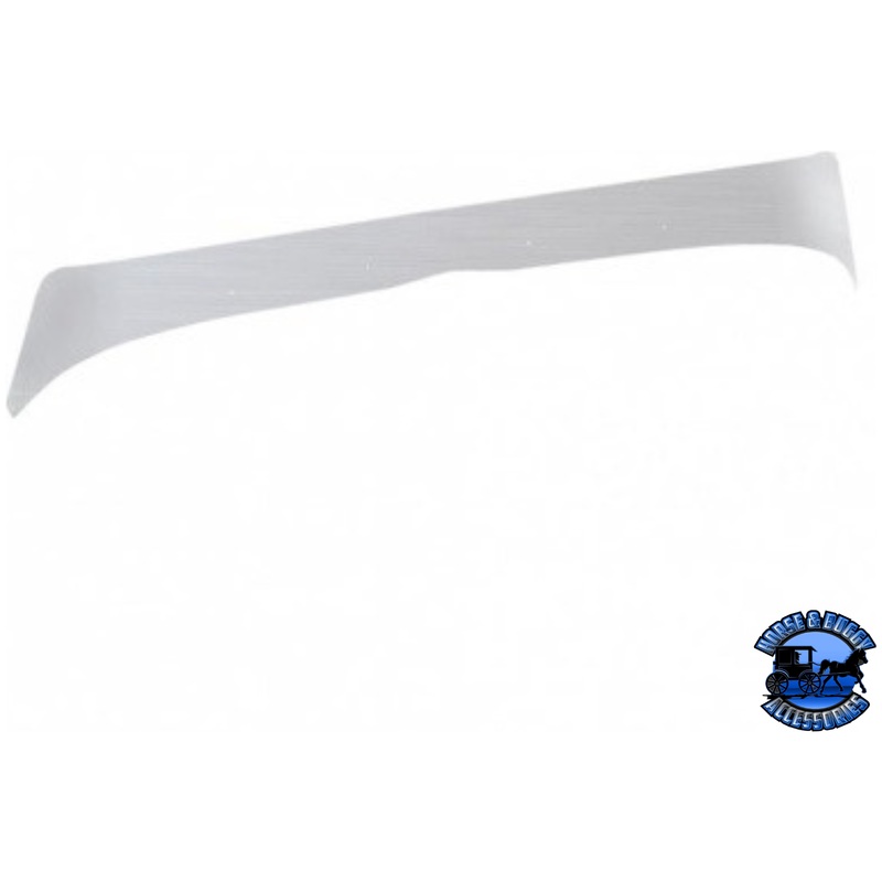 430 STAINLESS STEEL BUG SHIELD FOR PETERBILT 379 LONG HOOD #29000