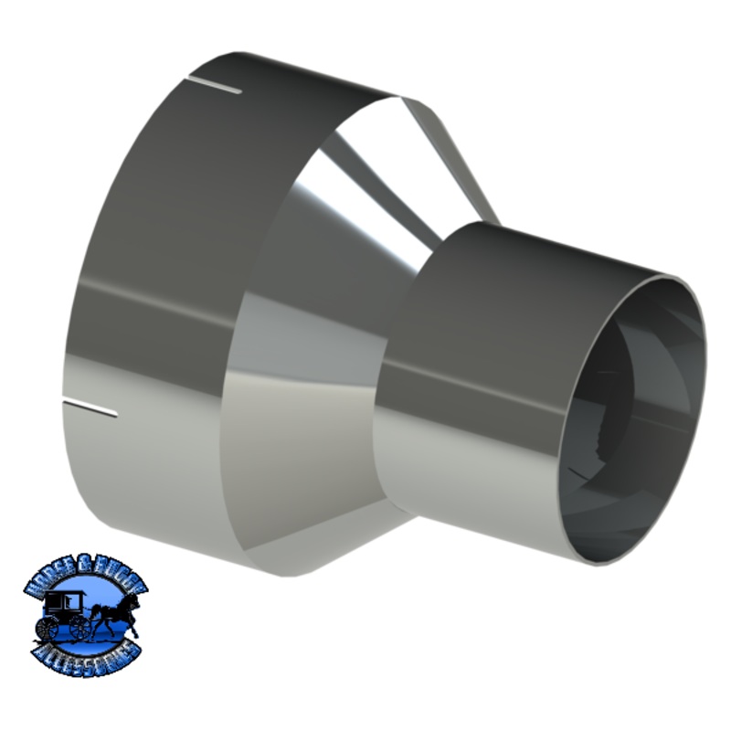 ADP8B 8 Reduced to 5 Chrome Adapter