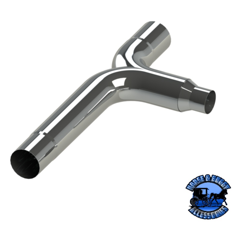 Y9008-E48-B15-1103 8 Reduced to 5 48×15 Large Diameter Y-Pipes