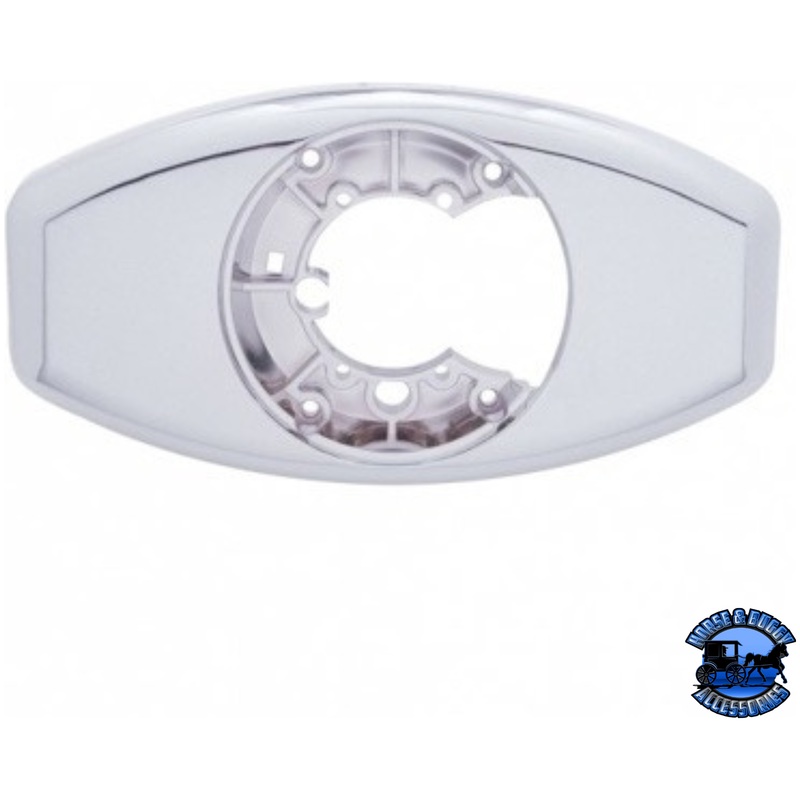 CHROME UPPER STEERING TOP COVER FOR 1997-2001 KENWORTH W900/T800 AND PETERBILT 379/378 #40906