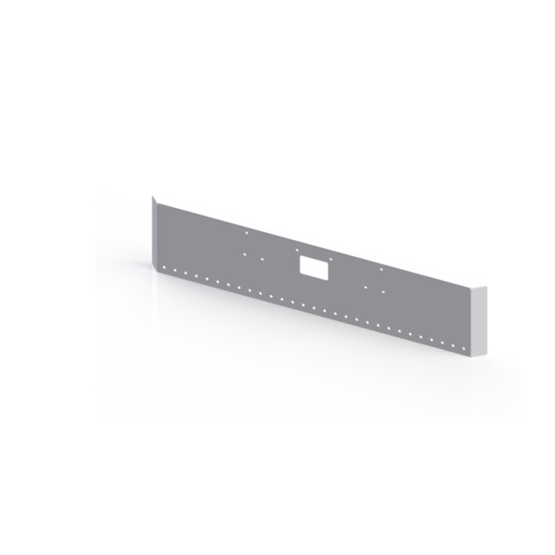 S12-16D-20-1123 18, Mitered (Peterbilt 379 Standard Mount) (29) 3/4 Circle Light Holes, Tow Holes