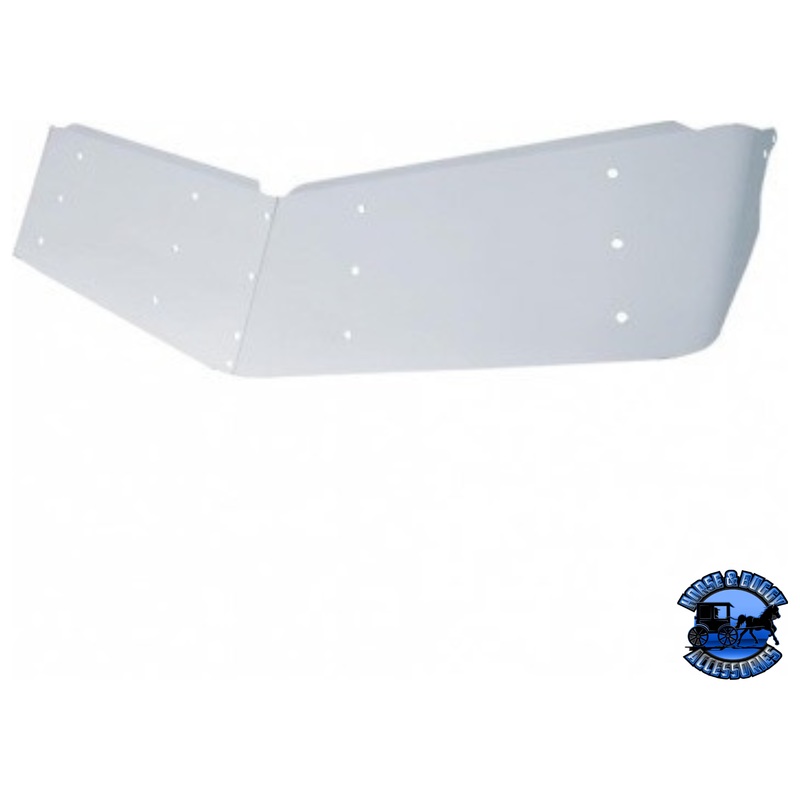 14 STAINLESS ULTRA CAB DROP SUNVISOR FOR 1997-2001 PETERBILT 379 #28011