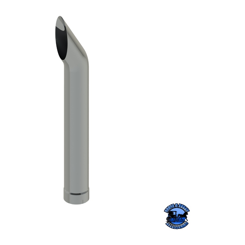 507C-060-1103 7×60 Short 30 Exhaust Stack – Expanded End