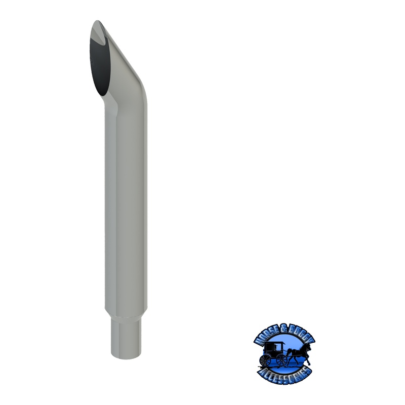 506G-030-1103 6×60 Short 30 Exhaust Stack – Reduced to 5 and Extended OD