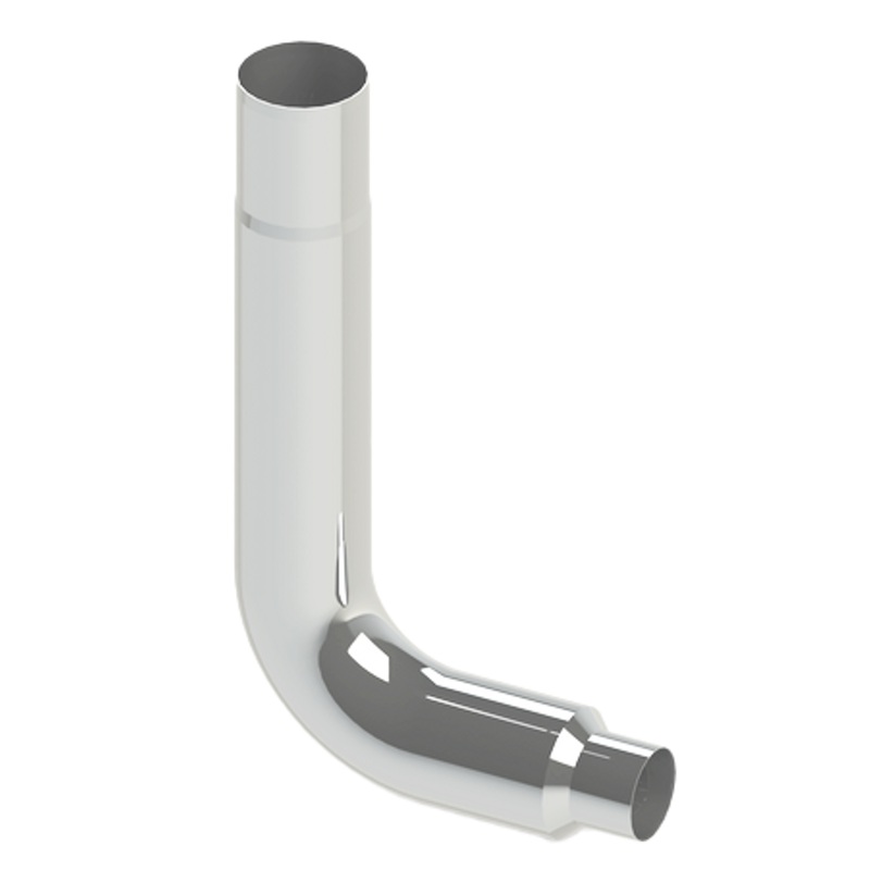 ELL9008-E29-B20-1103 8 Reduced to 5 90 Degree Elite Finish Exhaust Elbow