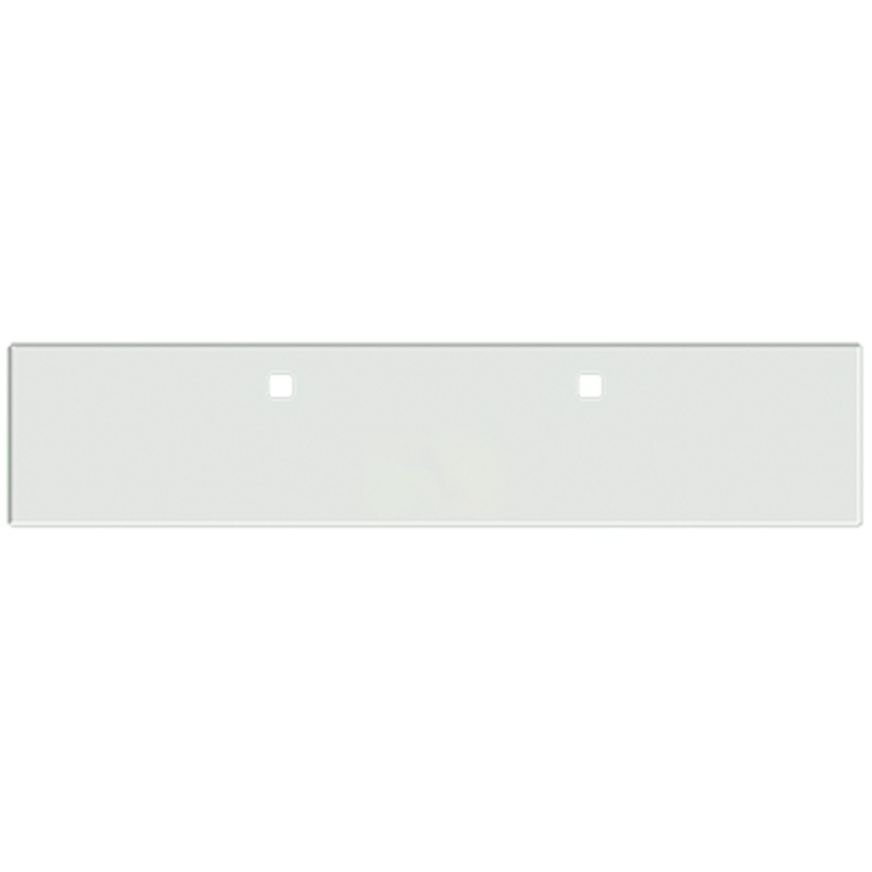 HV-XX1X-51-UST 365,388,389 PETERBILT 20 BOX END BUMPER UNIVERSAL MOUNT 10 GA STEEL CHROME WITH UNIVERSAL MOUNT BRACKETS, TOW HITCH HOLES, NO OTHER BOLT HOLES ON FACE