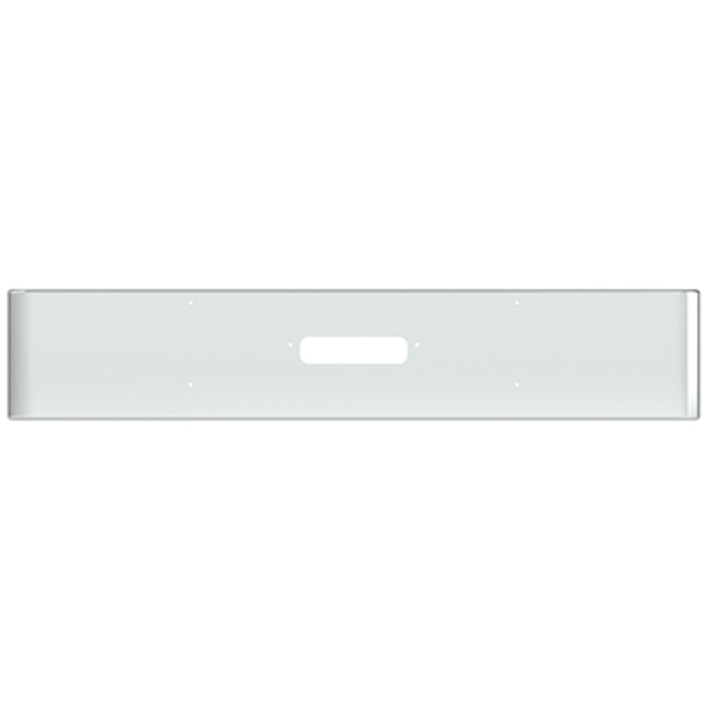 IH-0010-060 2008 AND LATER 4900 EX INTERNATIONAL 18 ROLLED END SQUARE 10 GA STEEL CHROME BOLT HOLES, CENTER TOW PIN HOLE