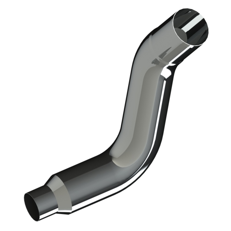 KW07-E18616RB 7 Reduced to 5 KW W900 Exhaust Right Elbow