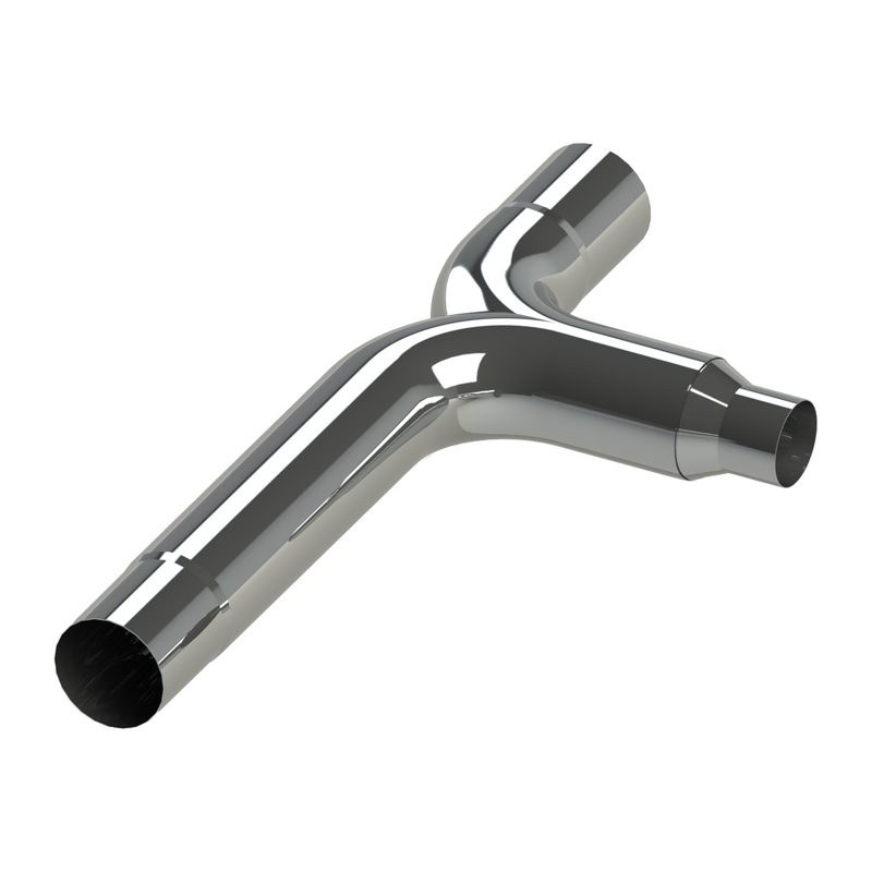 Y9006-E48-B15-1103 6 Exhaust Y-Pipe