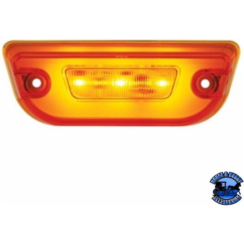 11 LED GLOLIGHT CAB LIGHT FOR PETERBILT 579 & KENWORTH T680/T770/T880 (Choose Lens Color)