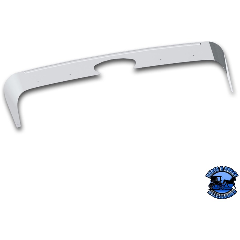 430 STAINLESS STEEL BUG SHIELD FOR 2014+ PETERBILT 567 #29134