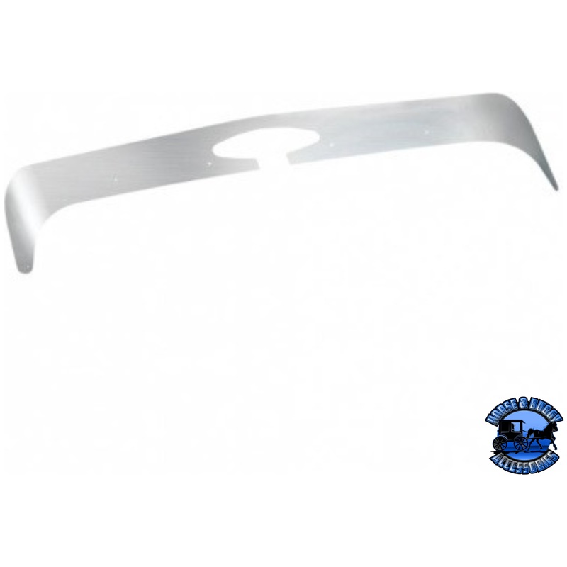 430 STAINLESS STEEL BUG SHIELD FOR PETERBILT 386 #29002