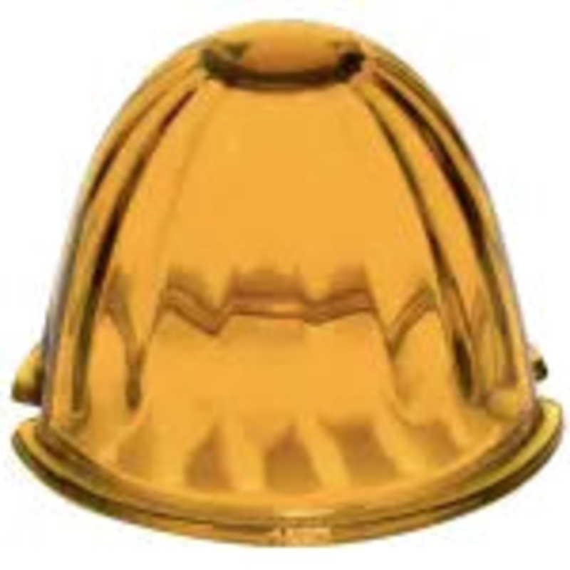 JML-WA Light Amber Watermelon Glass Lens Only