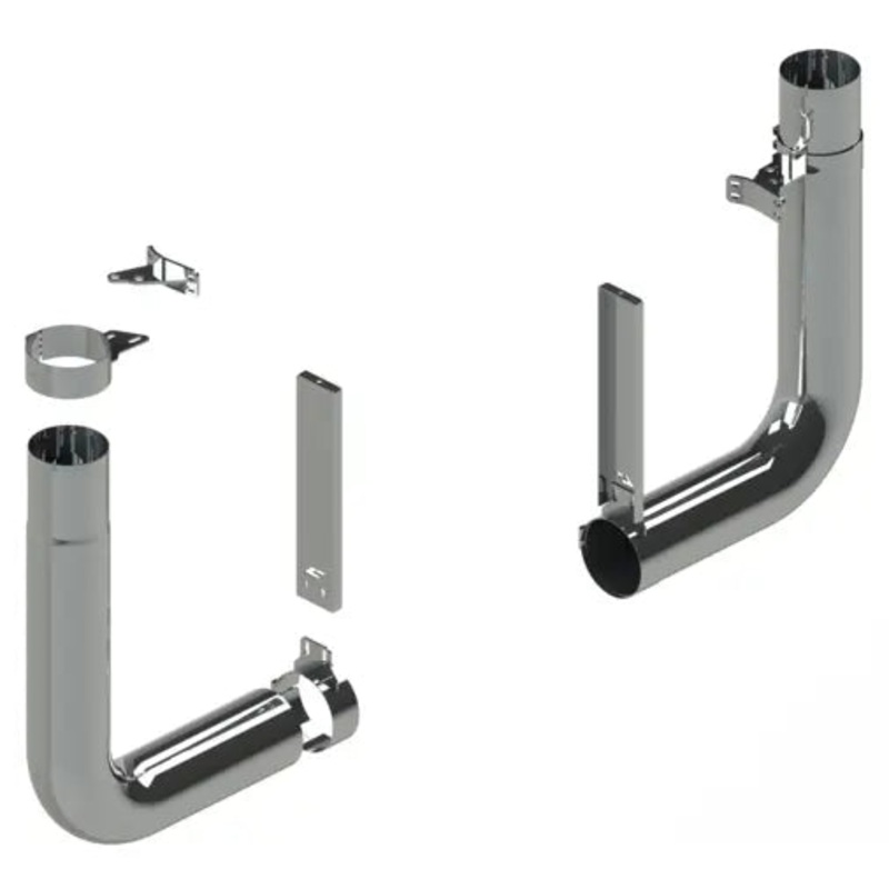 PETE8 8 Peterbilt Dummy Exhaust Kit