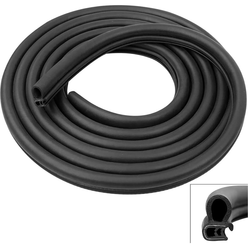 13.5 Ft Door Rubber Weatherstrip Seal For 1986-07 Peterbilt 359 379 330 360 370 #135496781798