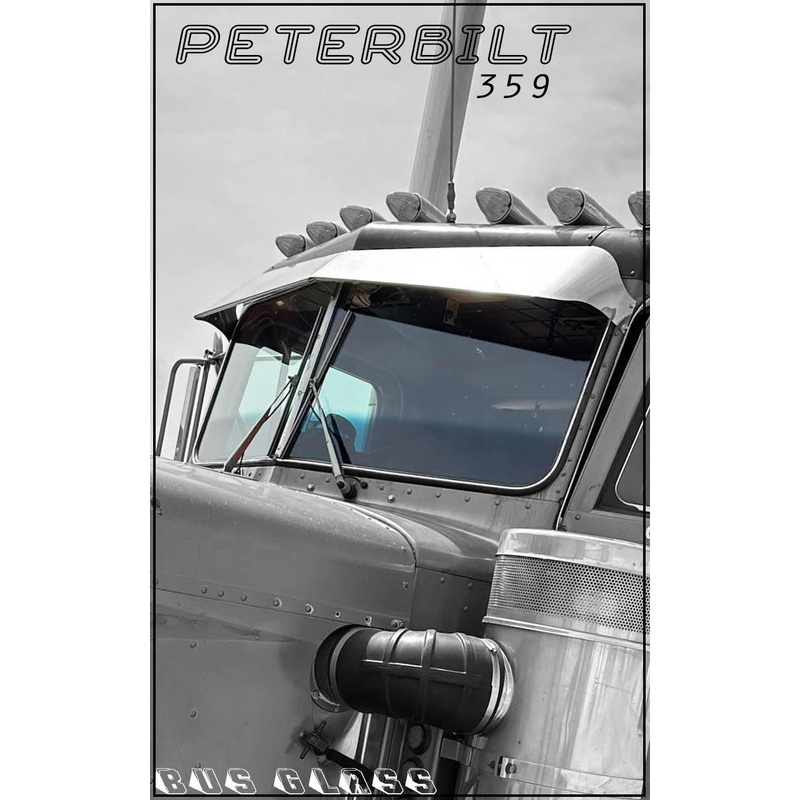 2 Piece Window Bus Glass For Peterbilt 359