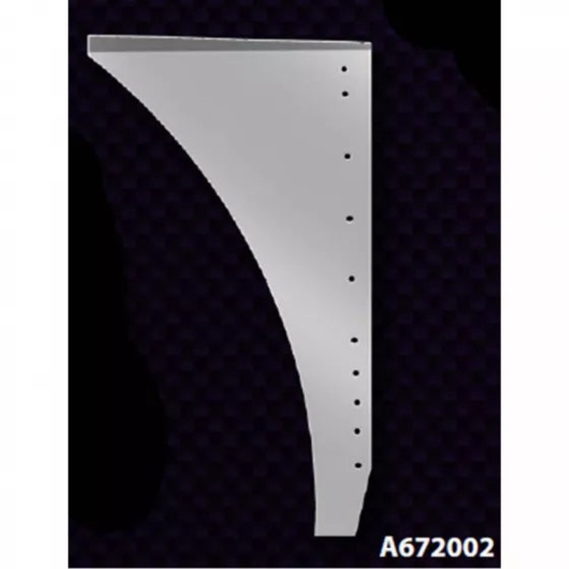 A672002 LOWER HOOD PANEL PR PB 379 SHORT HOOD SS