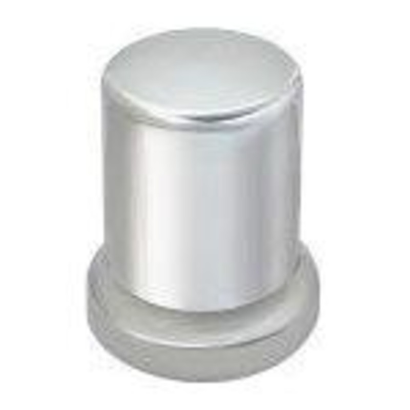 CR. PLASTIC TUBE PUSH-ON NUT CVR W/FLANGE 33 MM X 2-3/8