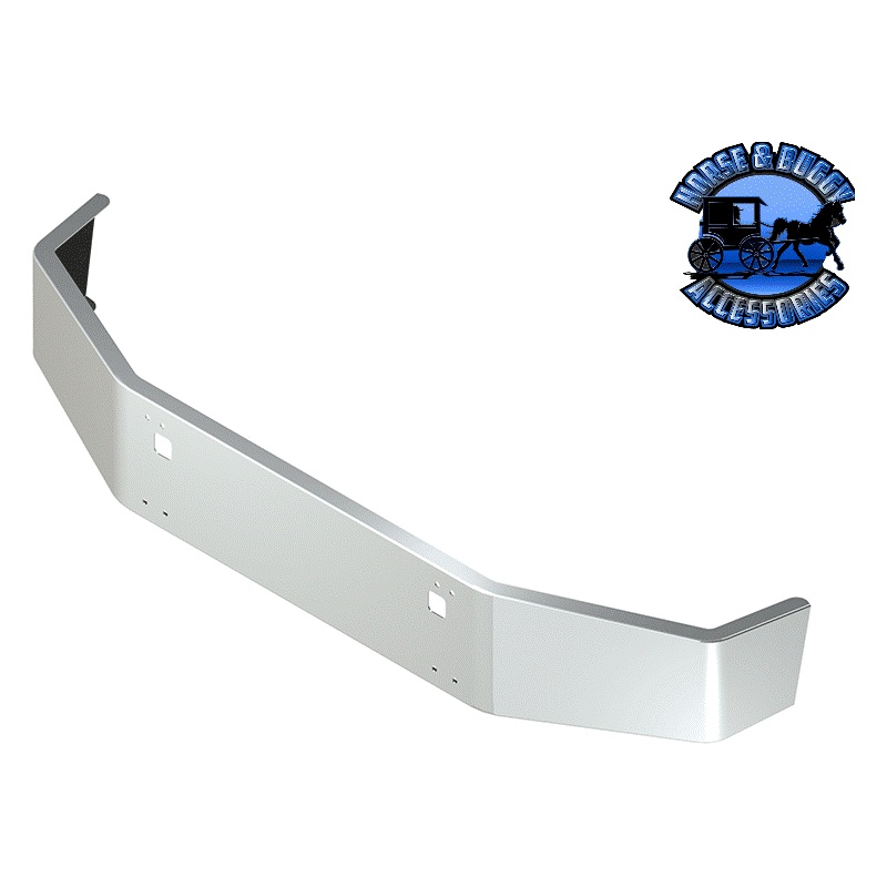 #FG-0100-17 18” KW T800 (Closed end) BUMPER W/ BOLT & TOW HOLE (1986-2003)