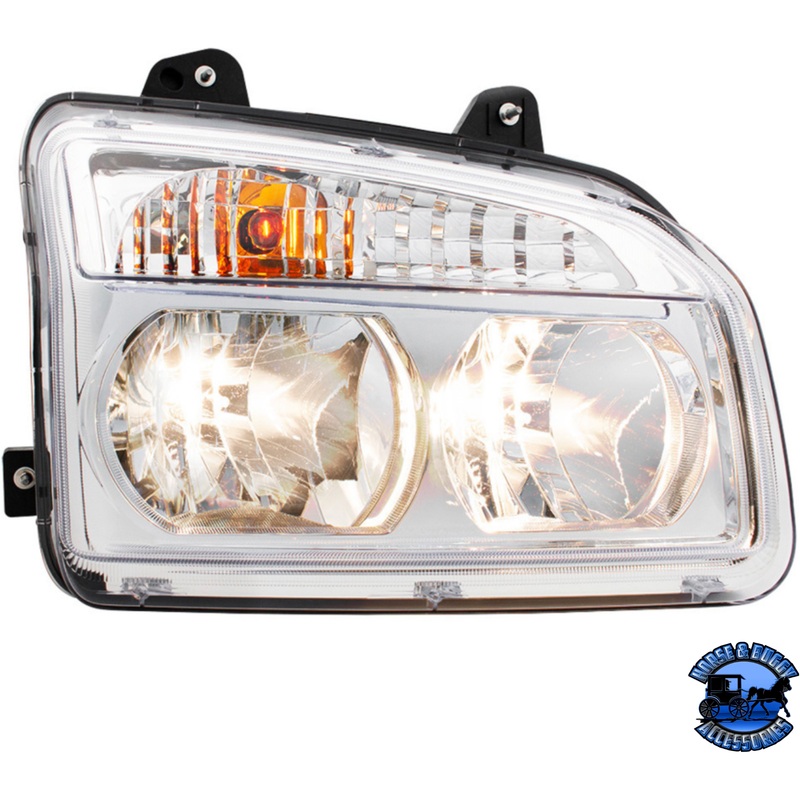 HEADLIGHT ASSEMBLY FOR 2015-2025 KENWORTH T880 (Choose Side)