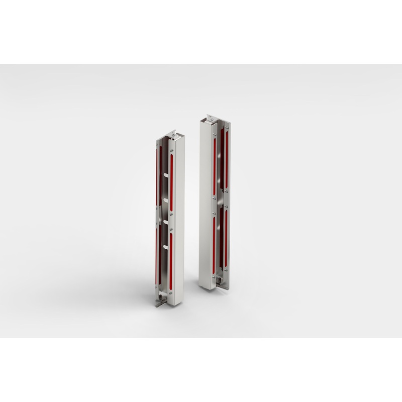 Kenworth Backlit Air Cleaner Light Bar, Rear (15) red clear lights #171249