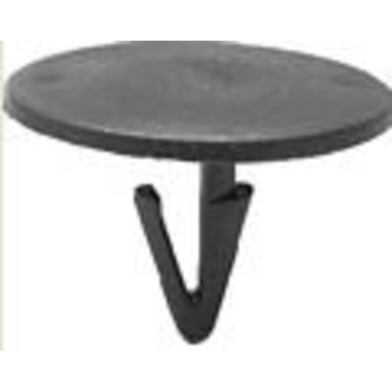 Black Nylon Hood Insulation Retainer 1975-on Head Diameter 1-3/16, Stem Diameter 3/8, Stem Leng