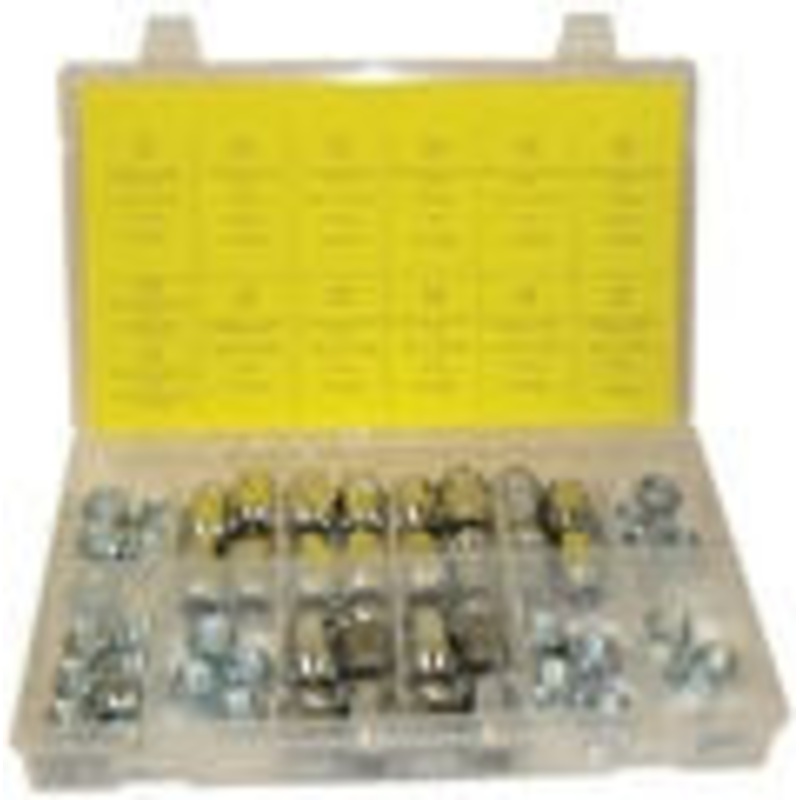 Chrome Lug Nut Assortment (52 Pcs)