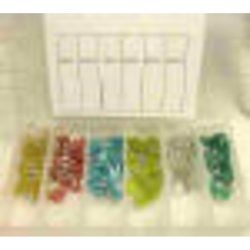 120pc Blade Fuse Assortment ATO/ATC 6 types, 20 each, Made in USA