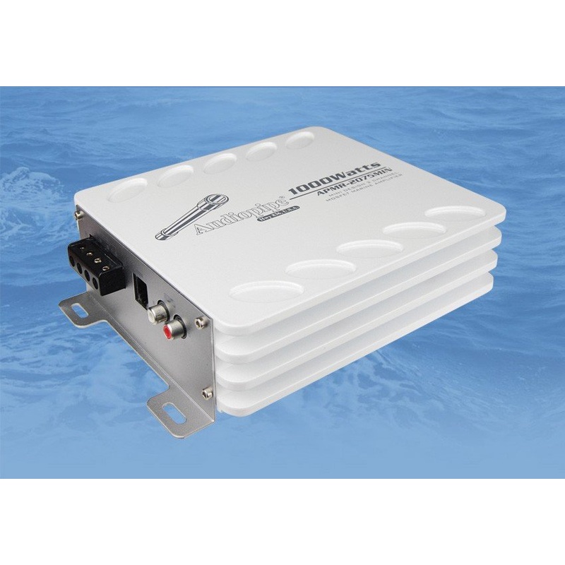 AUDIOPIPE – MARINE AMPLIFIER 2 CHANNEL Mosfet Mini Design 1000 Watts