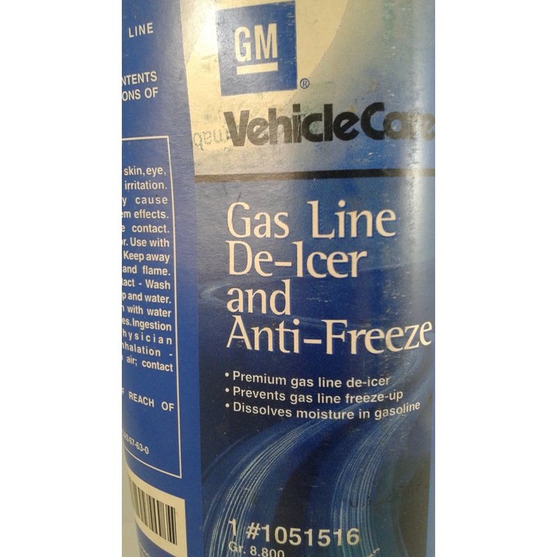 GM Gas Line De-Icer and Anti-Freeze – 32 fl oz.