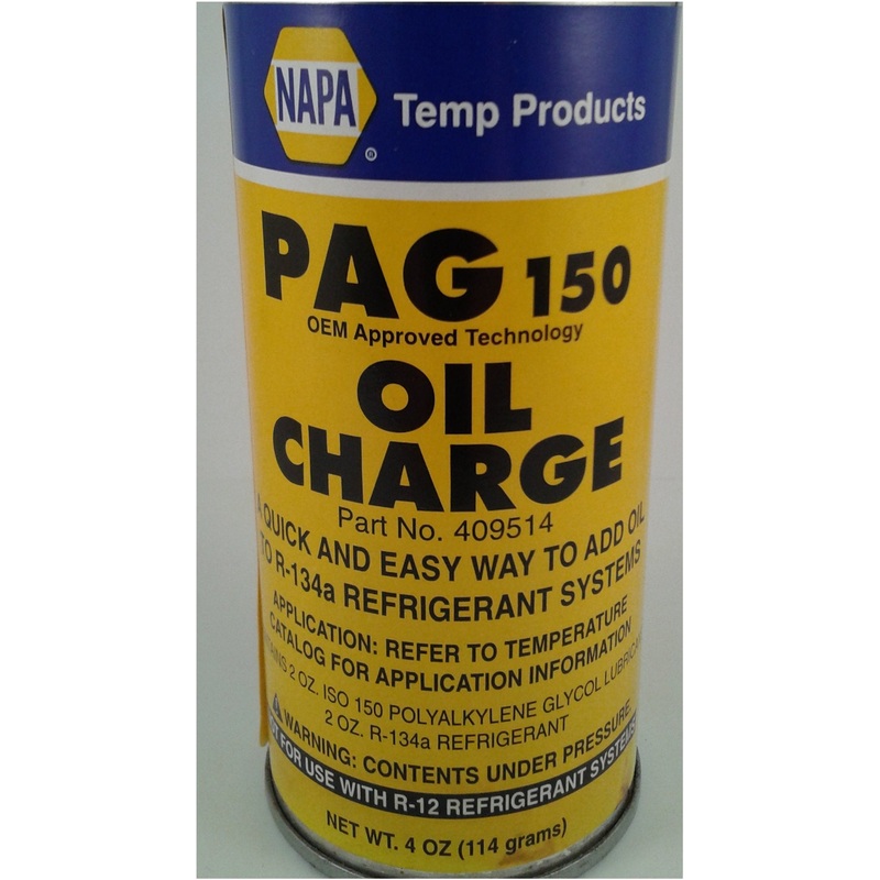 NAPA PAG 150 Oil Charge, 4 oz