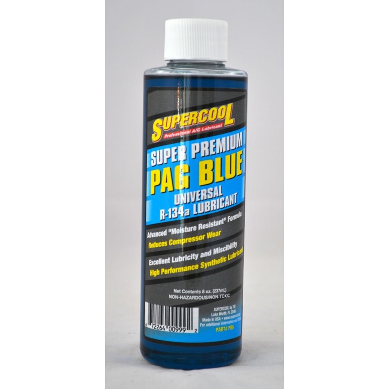 PAG Blue Universal Synthetic R134a Lubricant – 8 oz.