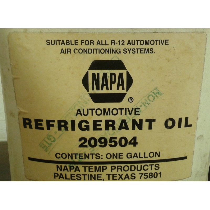 Refrigerant Oil – 1 Gallon