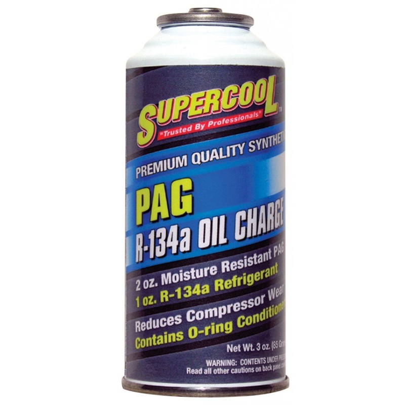 SuperCool Universal PAG Oil R-134a Charge 3 oz.