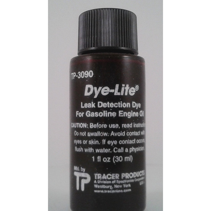 Tracer Dye-Lite Leak Detection Dye for Gasoline Engine Oil – 1 fl oz.