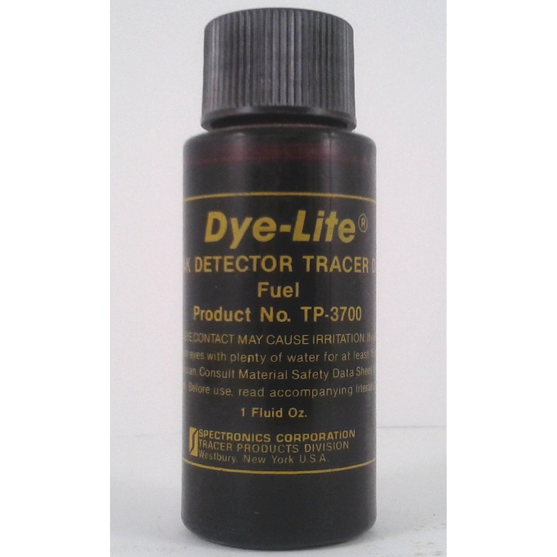 Tracer Dye-Lite Leak Detector Tracer Dye Fuel – 1 fl oz.