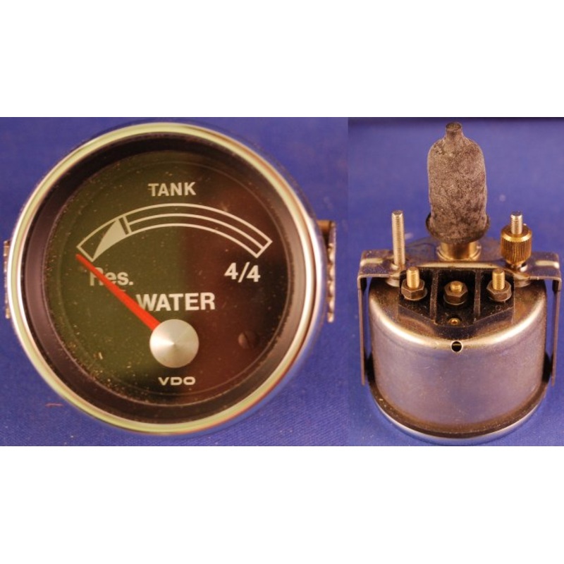 VDO Marine #3051 Electric Water Level Gauge 2-3/8 Diam 12V