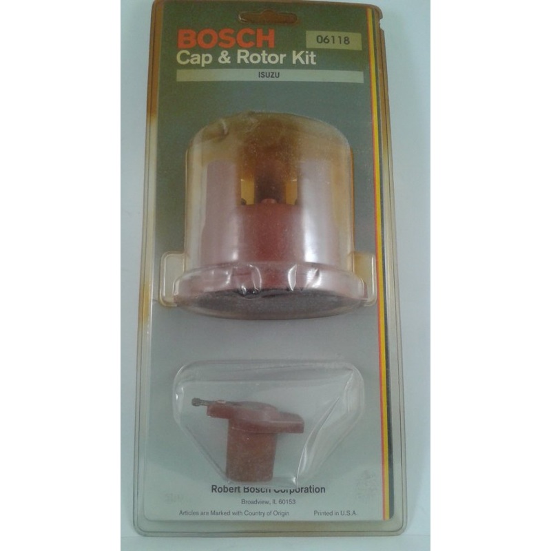 Distributor Cap 03188 & Rotor 04081 KIT fits 1981-87 Isuzu PICKUP TROOPER I-MARK