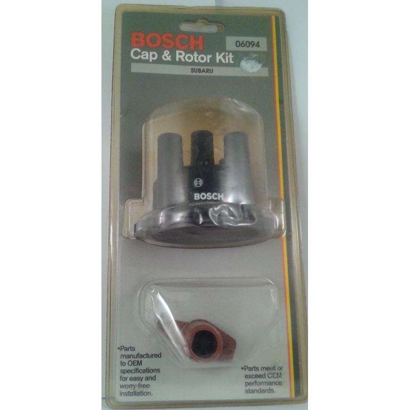 Distributor Cap 03247 & Rotor 04081 KIT fits 1976-87 Subaru BRAT STANDARD XT DL FE GF GL