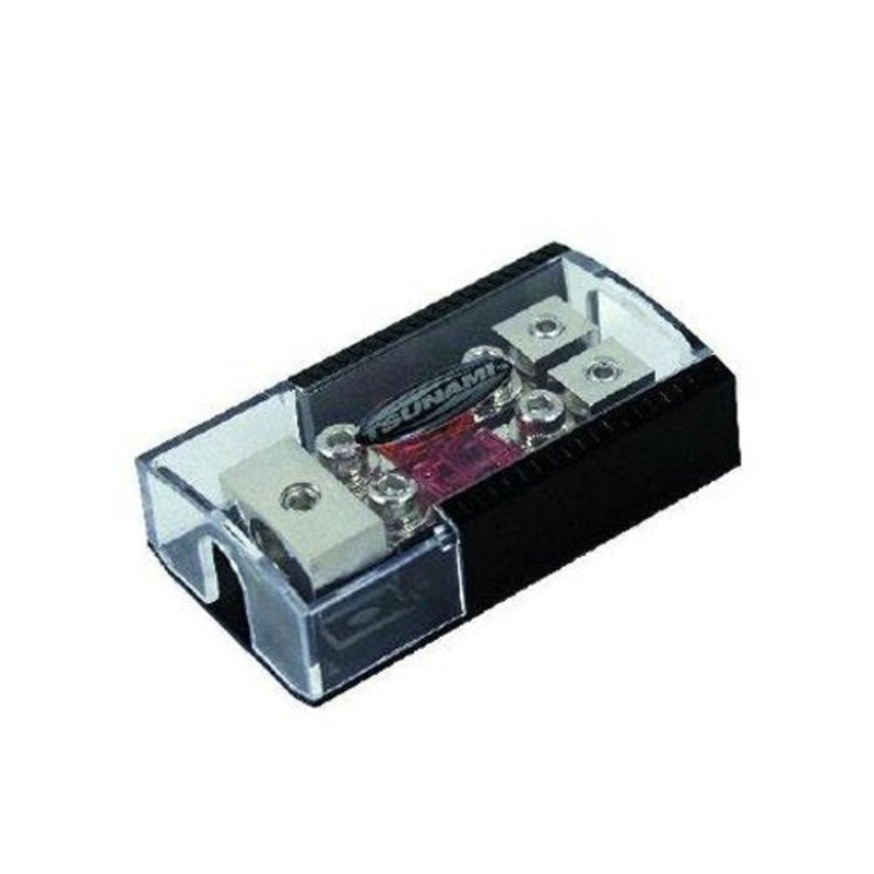 FUSED DIST BLOCK- MANL 2P 4;2 – 8 AWG