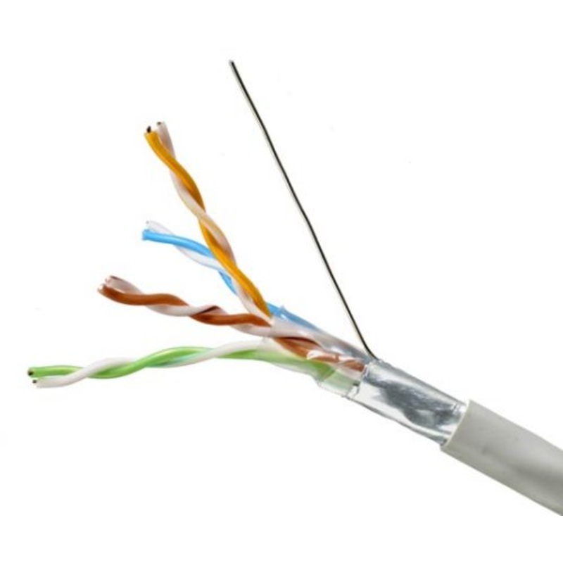 100′ DataMax Horizontal Cat 5e 24 AWG 4 pair, shielded, PVC MADE IN USA